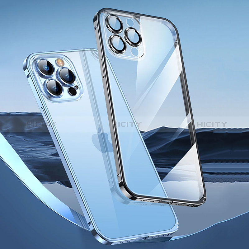 Coque Bumper Luxe Aluminum Metal Etui LK1 pour Apple iPhone 14 Pro Max Plus