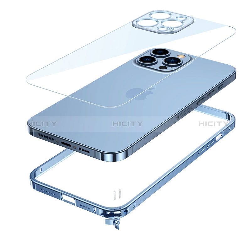 Coque Bumper Luxe Aluminum Metal Etui LK1 pour Apple iPhone 14 Pro Max Plus