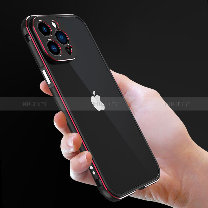 Coque Bumper Luxe Aluminum Metal Etui pour Apple iPhone 14 Pro Max Plus