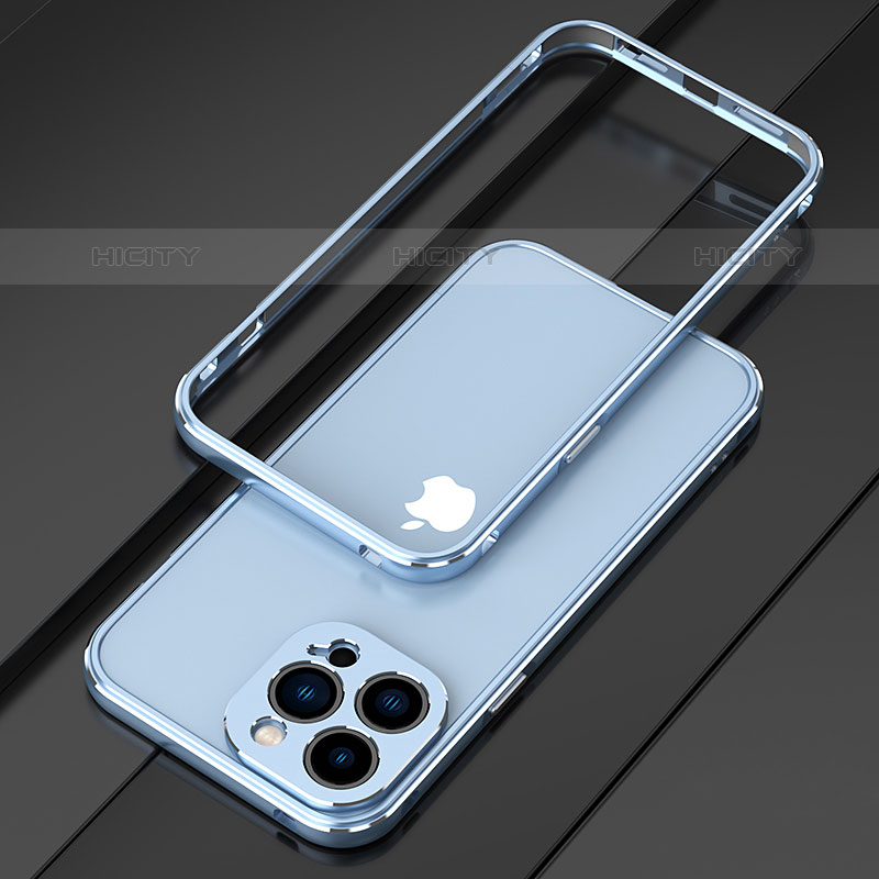 Coque Bumper Luxe Aluminum Metal Etui pour Apple iPhone 15 Pro Max Plus