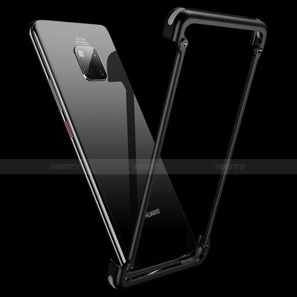 Coque Bumper Luxe Aluminum Metal Etui pour Huawei Mate 20 Pro Plus