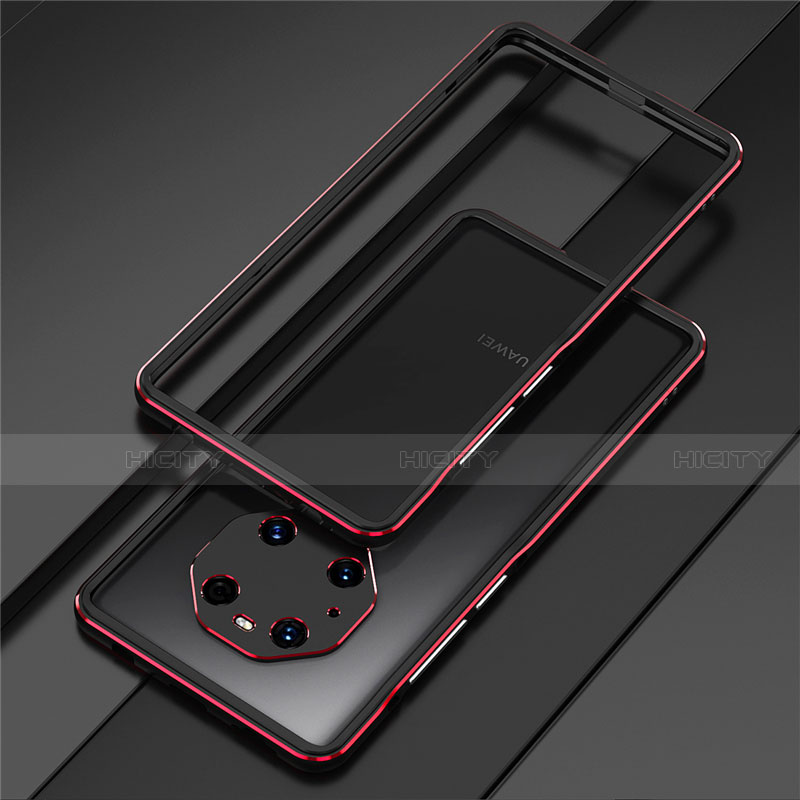 Coque Bumper Luxe Aluminum Metal Etui pour Huawei Mate 40 Pro Plus