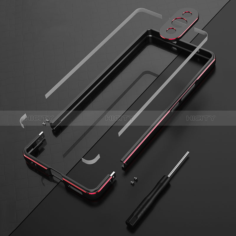 Coque Bumper Luxe Aluminum Metal Etui pour Huawei Nova 10 Plus