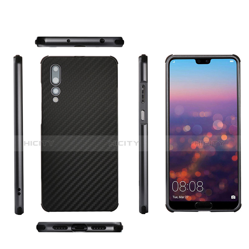 Coque Bumper Luxe Aluminum Metal Etui pour Huawei P20 Pro Plus