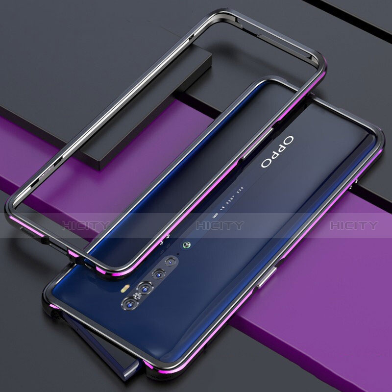 Coque Bumper Luxe Aluminum Metal Etui pour Oppo Reno2 Plus