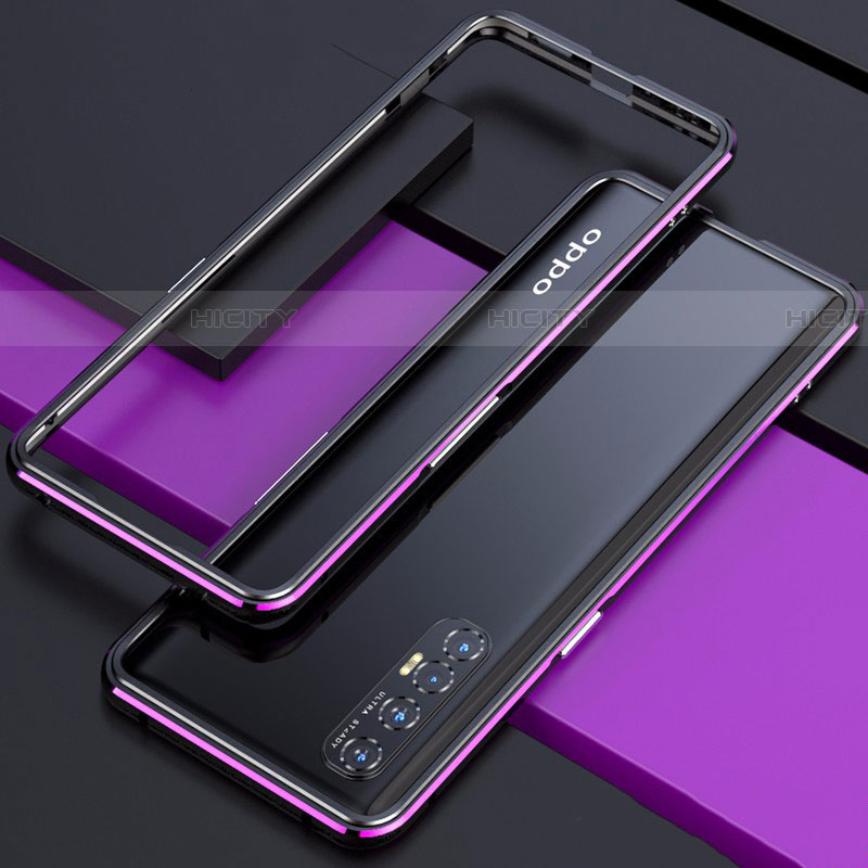 Coque Bumper Luxe Aluminum Metal Etui pour Oppo Reno3 Pro Plus