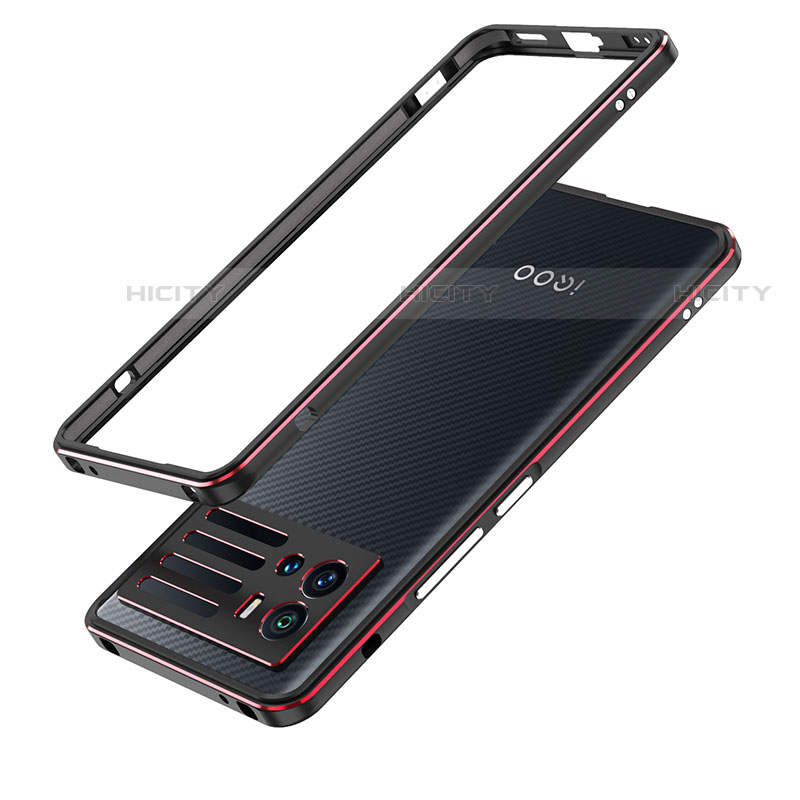 Coque Bumper Luxe Aluminum Metal Etui pour Vivo iQOO 9 5G Plus