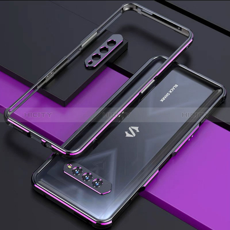 Coque Bumper Luxe Aluminum Metal Etui pour Xiaomi Black Shark 4S Pro 5G Plus