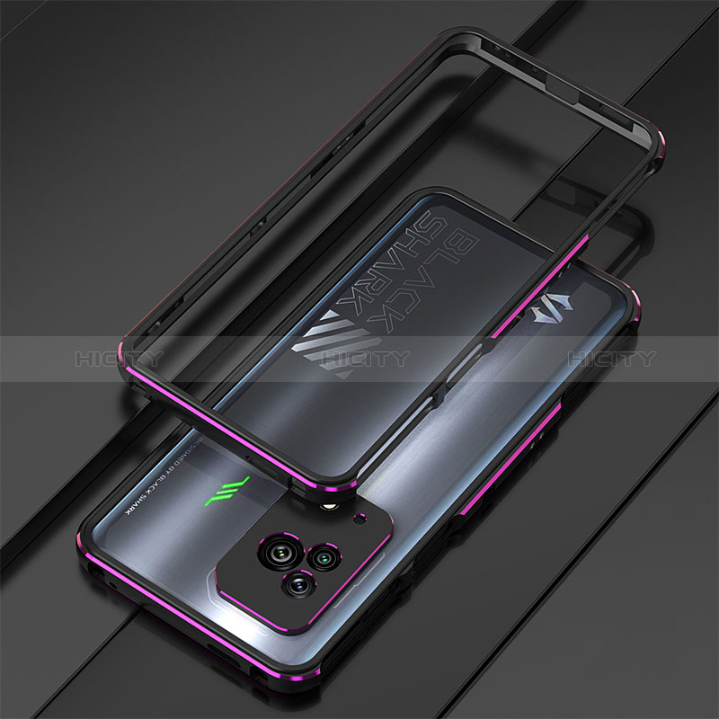 Coque Bumper Luxe Aluminum Metal Etui pour Xiaomi Black Shark 5 5G Plus