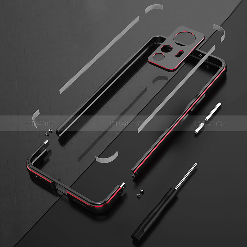 Coque Bumper Luxe Aluminum Metal Etui pour Xiaomi Mi 12T 5G Plus