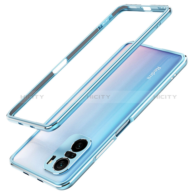 Coque Bumper Luxe Aluminum Metal Etui pour Xiaomi Poco F3 5G Plus