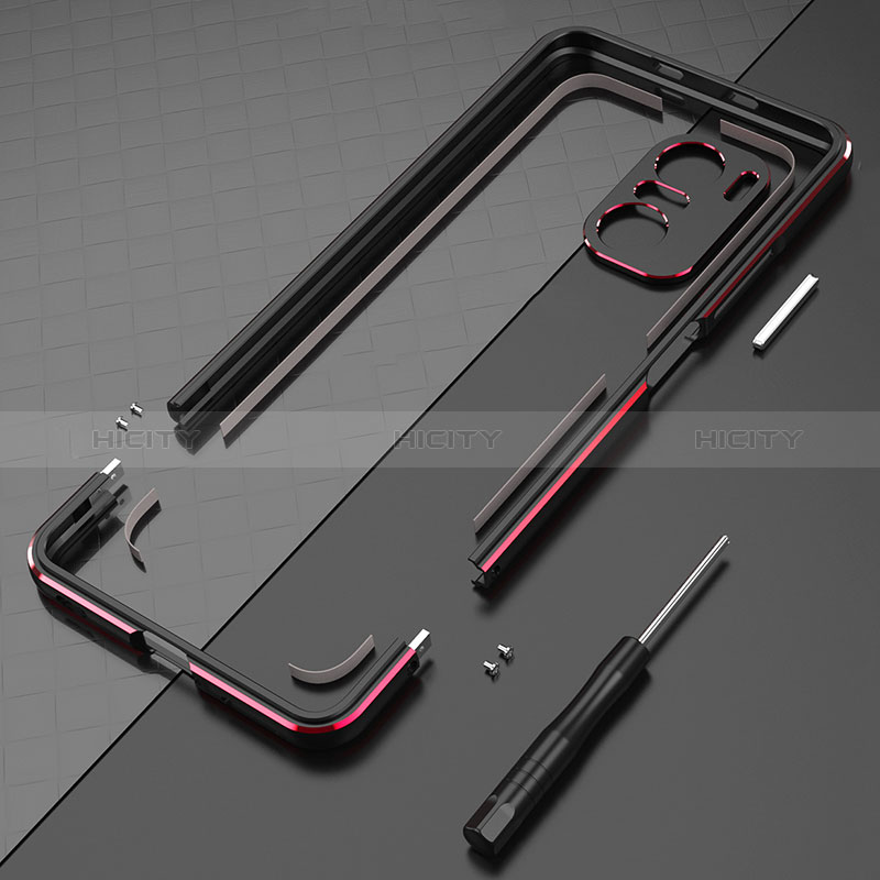 Coque Bumper Luxe Aluminum Metal Etui pour Xiaomi Redmi K40 5G Plus