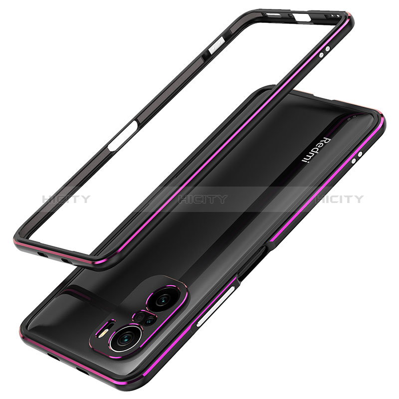 Coque Bumper Luxe Aluminum Metal Etui pour Xiaomi Redmi K40 5G Plus