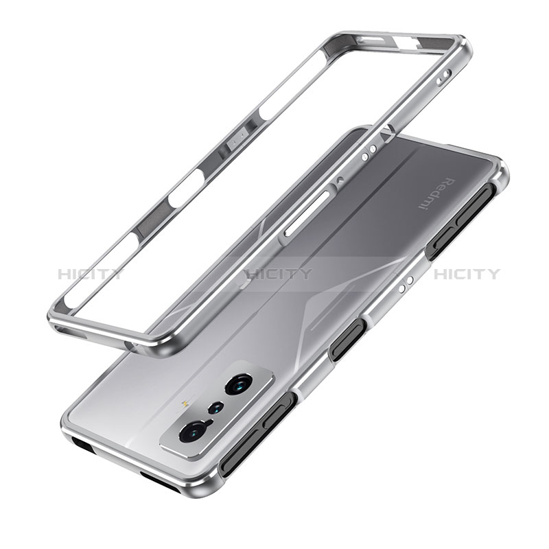 Coque Bumper Luxe Aluminum Metal Etui pour Xiaomi Redmi K50 Gaming 5G Plus