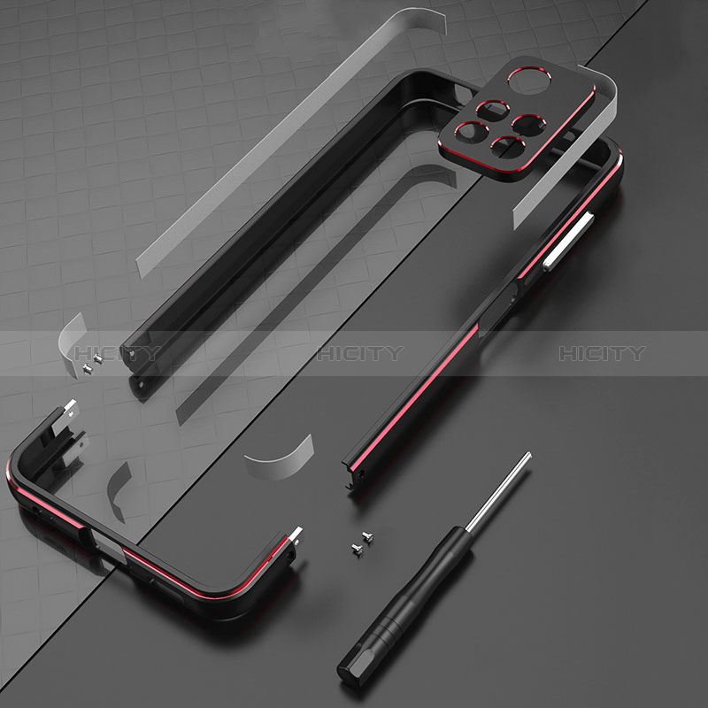 Coque Bumper Luxe Aluminum Metal Etui pour Xiaomi Redmi Note 11 Pro+ Plus 5G Plus