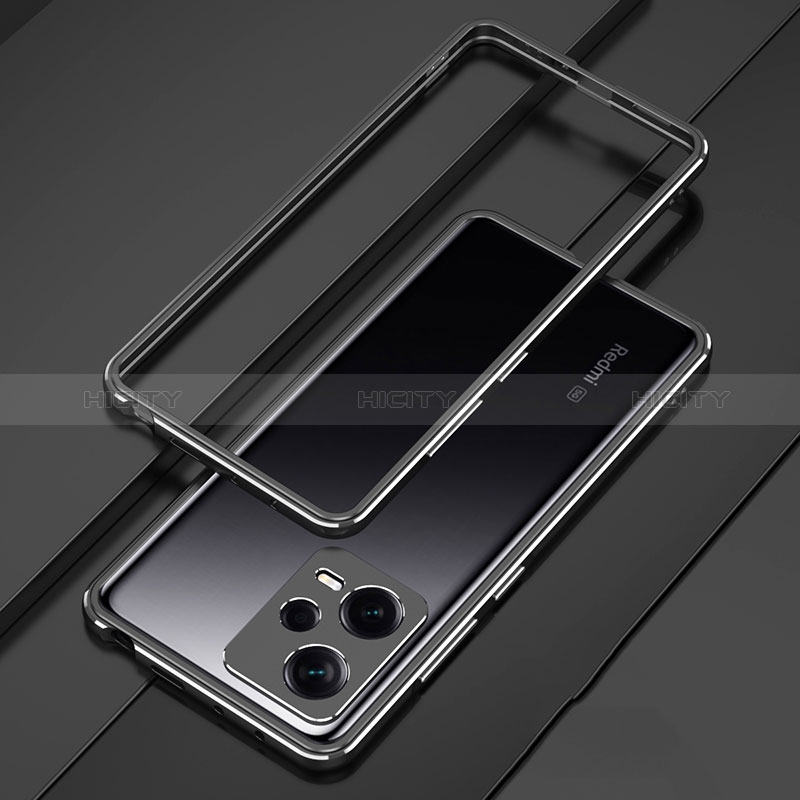 Coque Bumper Luxe Aluminum Metal Etui pour Xiaomi Redmi Note 12 Explorer Plus