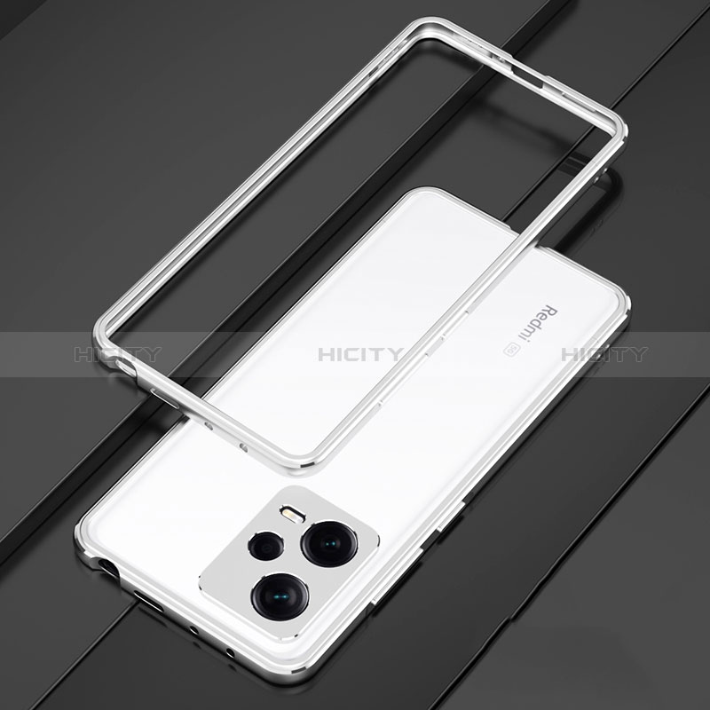 Coque Bumper Luxe Aluminum Metal Etui pour Xiaomi Redmi Note 12 Explorer Plus