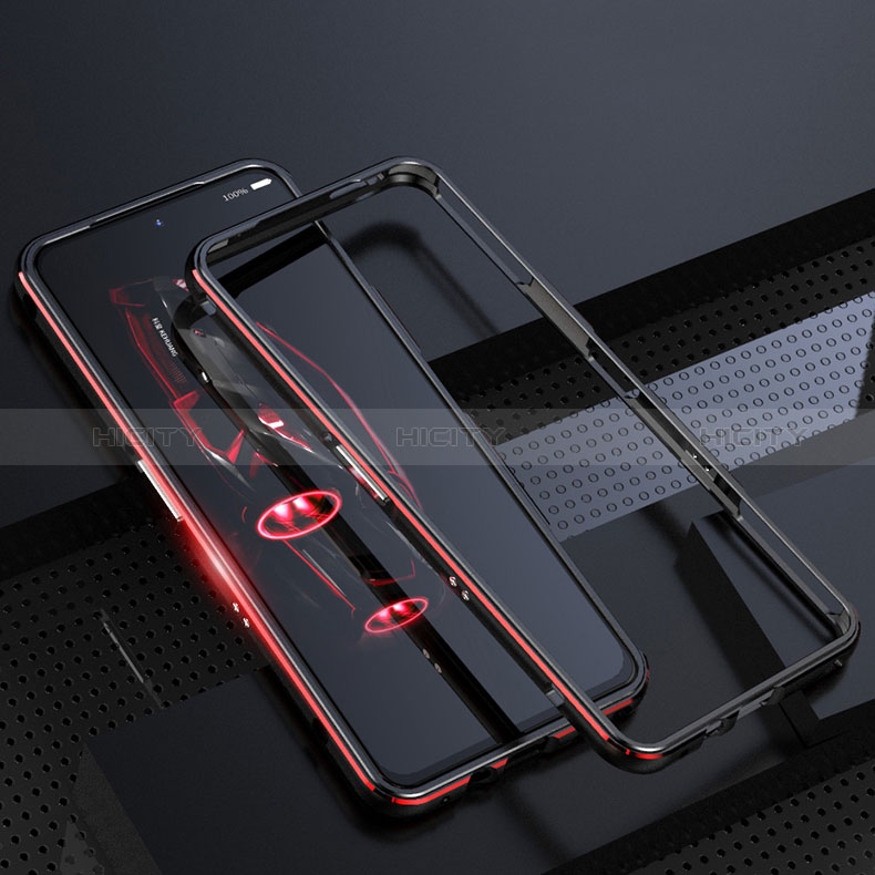 Coque Bumper Luxe Aluminum Metal Etui S01 pour Xiaomi Black Shark 4 5G Plus