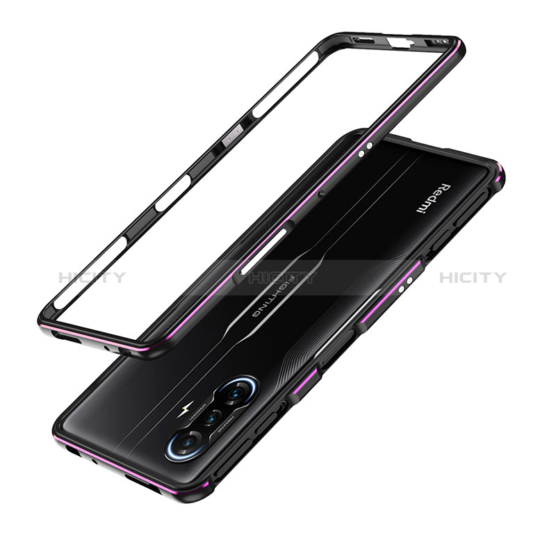 Coque Bumper Luxe Aluminum Metal Etui S01 pour Xiaomi Poco F3 GT 5G Plus