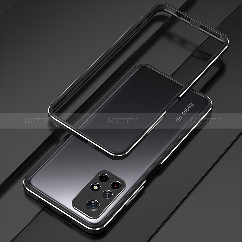 Coque Bumper Luxe Aluminum Metal Etui S01 pour Xiaomi Poco M4 Pro 5G Plus