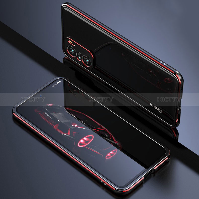 Coque Bumper Luxe Aluminum Metal Etui S01 pour Xiaomi Redmi K40 5G Plus