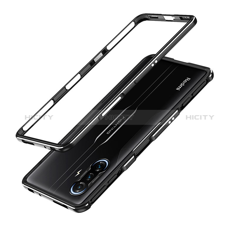 Coque Bumper Luxe Aluminum Metal Etui S01 pour Xiaomi Redmi K40 Gaming 5G Plus