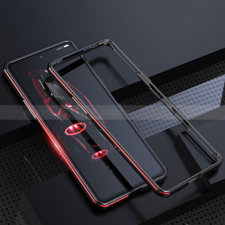 Coque Bumper Luxe Aluminum Metal Etui S02 pour Xiaomi Redmi K40 Gaming 5G Plus