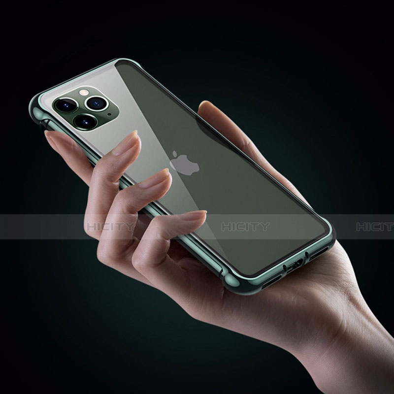 Coque Bumper Luxe Aluminum Metal Etui T01 pour Apple iPhone 11 Pro Plus