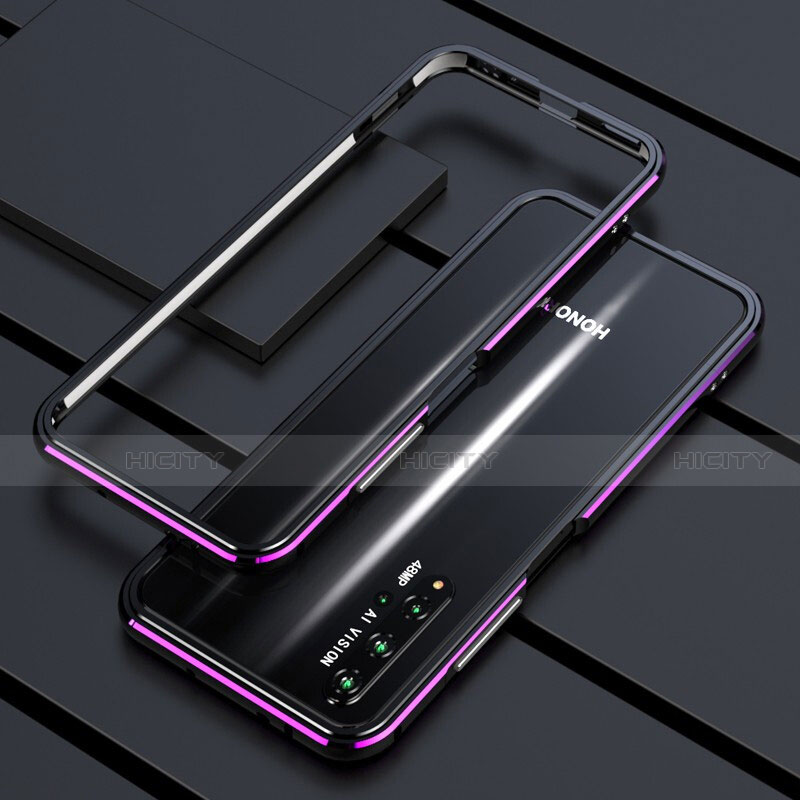 Coque Bumper Luxe Aluminum Metal Etui T01 pour Huawei Honor 20S Plus