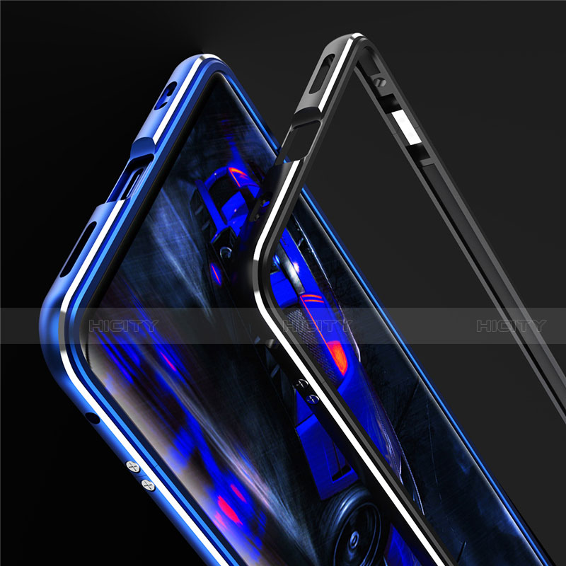 Coque Bumper Luxe Aluminum Metal Etui T01 pour Oppo Find X2 Plus