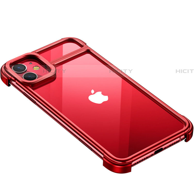 Coque Bumper Luxe Aluminum Metal Etui T02 pour Apple iPhone 11 Plus