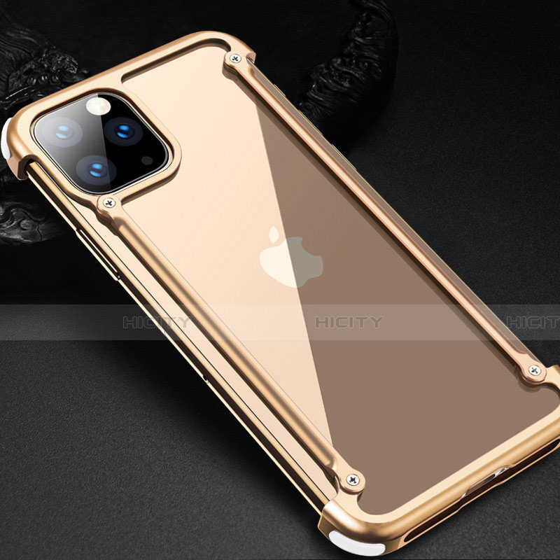 Coque Bumper Luxe Aluminum Metal Etui T02 pour Apple iPhone 11 Pro Max Plus