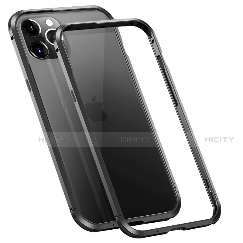 Coque Bumper Luxe Aluminum Metal Etui T02 pour Apple iPhone 12 Pro Plus