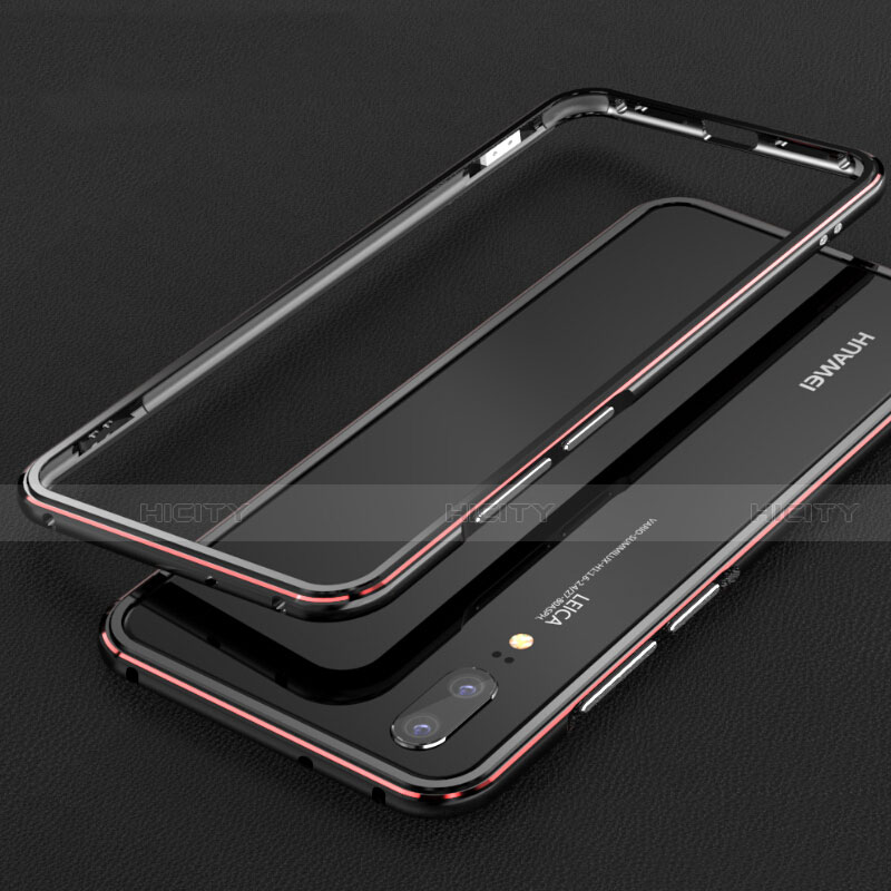 Coque Bumper Luxe Aluminum Metal Etui T02 pour Huawei P20 Pro Plus