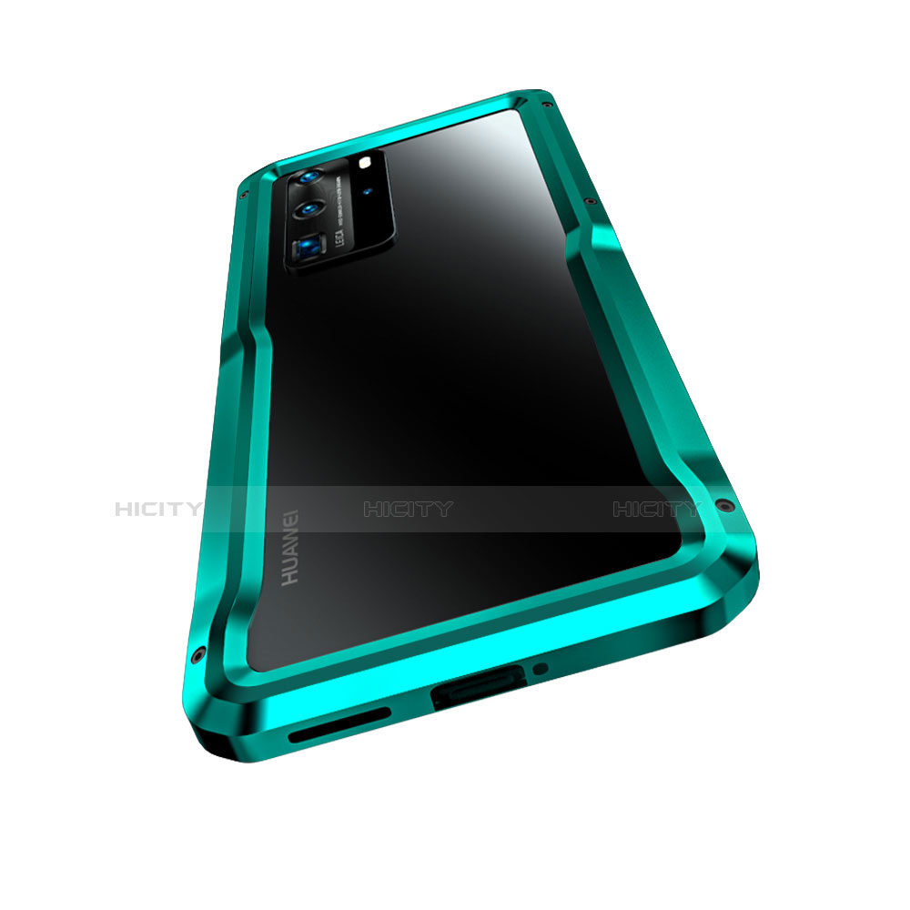 Coque Bumper Luxe Aluminum Metal Etui T03 pour Huawei P40 Pro Plus