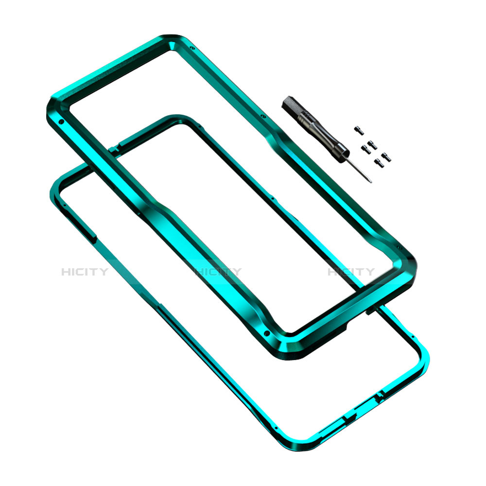 Coque Bumper Luxe Aluminum Metal Etui T03 pour Huawei P40 Pro Plus