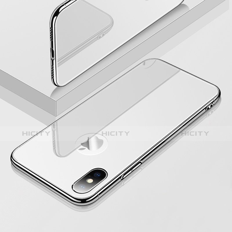 Coque Bumper Luxe Aluminum Metal Miroir Housse Etui pour Apple iPhone X Plus