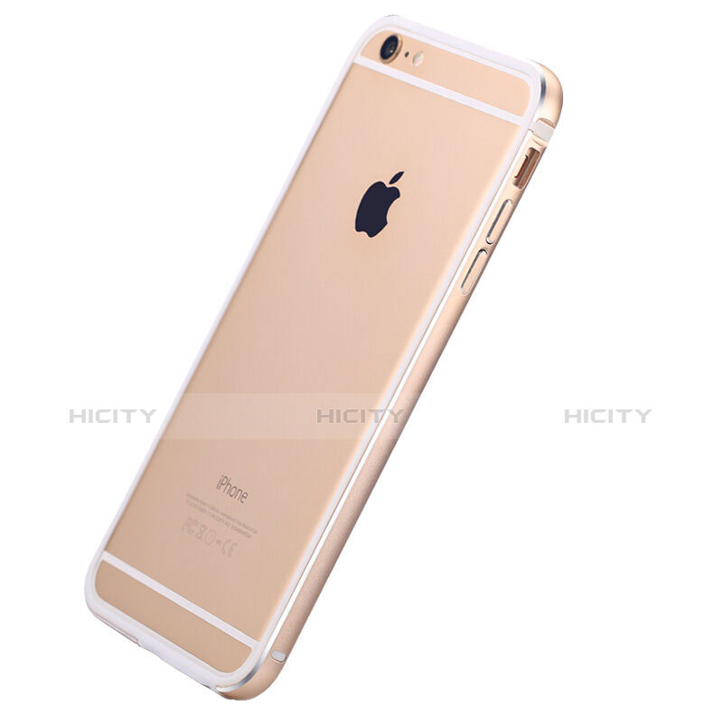 Coque Bumper Luxe Aluminum Metal pour Apple iPhone 6 Or Plus