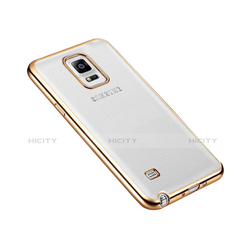 Coque Bumper Luxe Aluminum Metal pour Samsung Galaxy Note 4 SM-N910F Or Plus