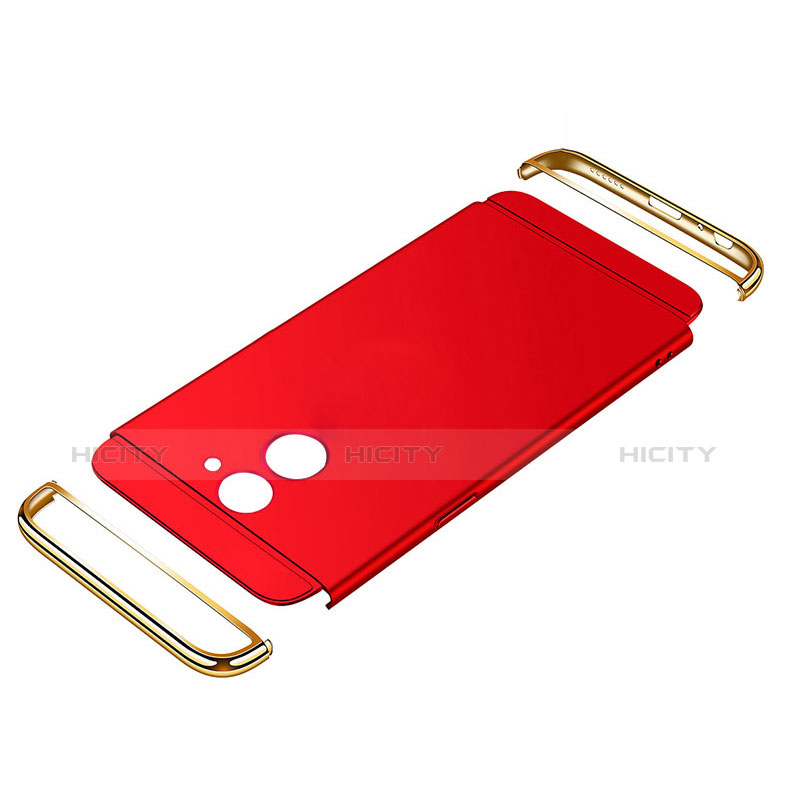 Coque Bumper Luxe Metal et Plastique Etui Housse avec Laniere pour Huawei Enjoy 7 Plus Plus