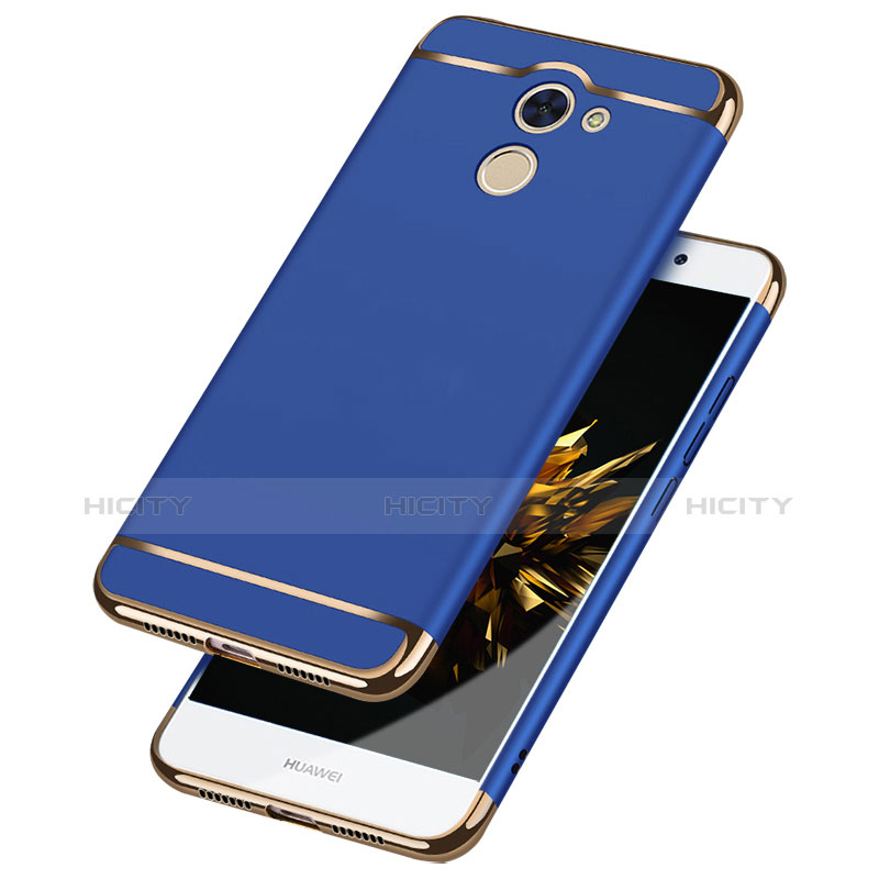 Coque Bumper Luxe Metal et Plastique Etui Housse avec Laniere pour Huawei Enjoy 7 Plus Plus