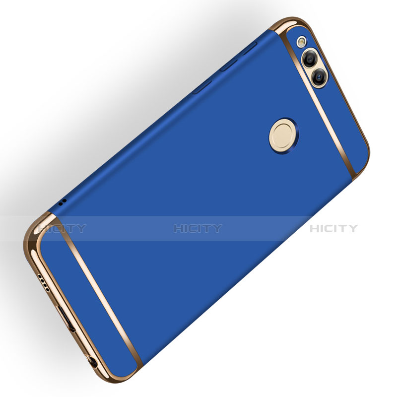 Coque Bumper Luxe Metal et Plastique Etui Housse avec Laniere pour Huawei Honor Play 7X Plus