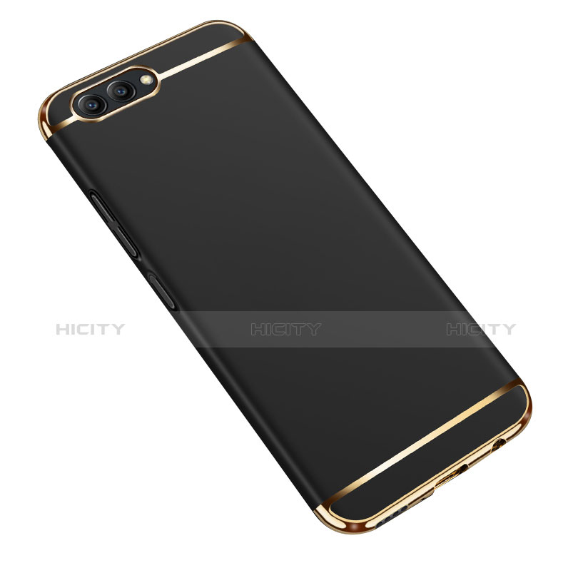 Coque Bumper Luxe Metal et Plastique Etui Housse avec Laniere pour Huawei Honor V10 Plus