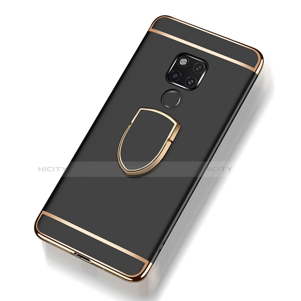 Coque Bumper Luxe Metal et Plastique Etui Housse avec Support Bague Anneau A01 pour Huawei Mate 20 X 5G Plus