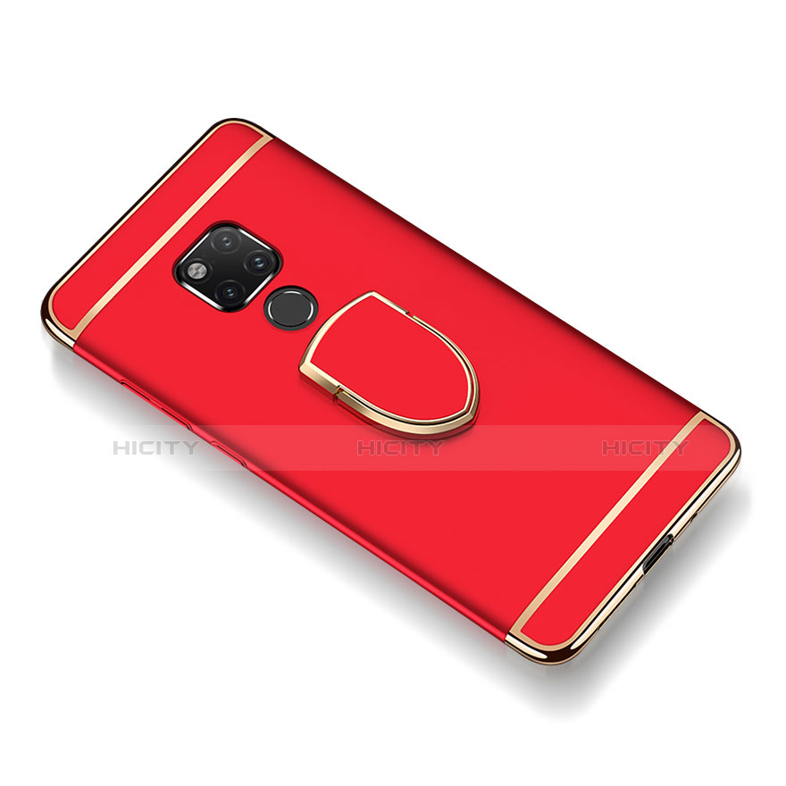 Coque Bumper Luxe Metal et Plastique Etui Housse avec Support Bague Anneau A01 pour Huawei Mate 20 X 5G Plus