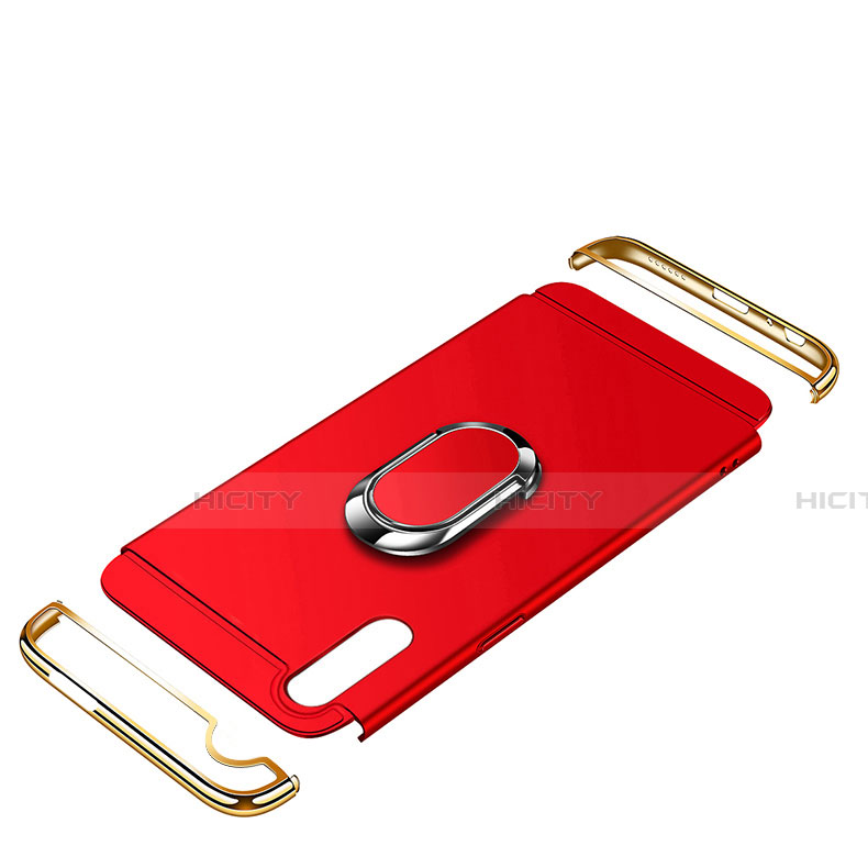 Coque Bumper Luxe Metal et Plastique Etui Housse avec Support Bague Anneau A01 pour Huawei P Smart Z (2019) Plus