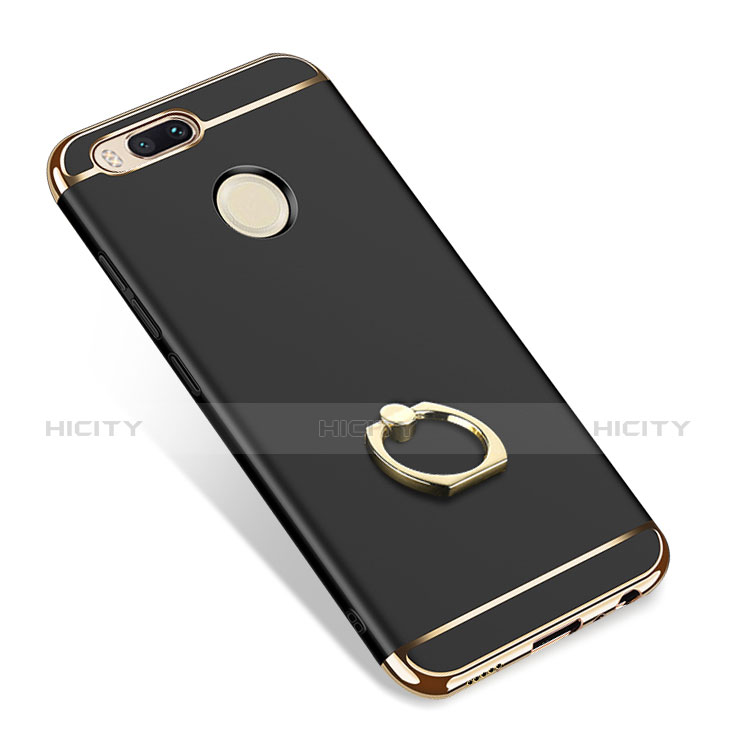 Coque Bumper Luxe Metal et Plastique Etui Housse avec Support Bague Anneau A01 pour Xiaomi Mi 5X Plus