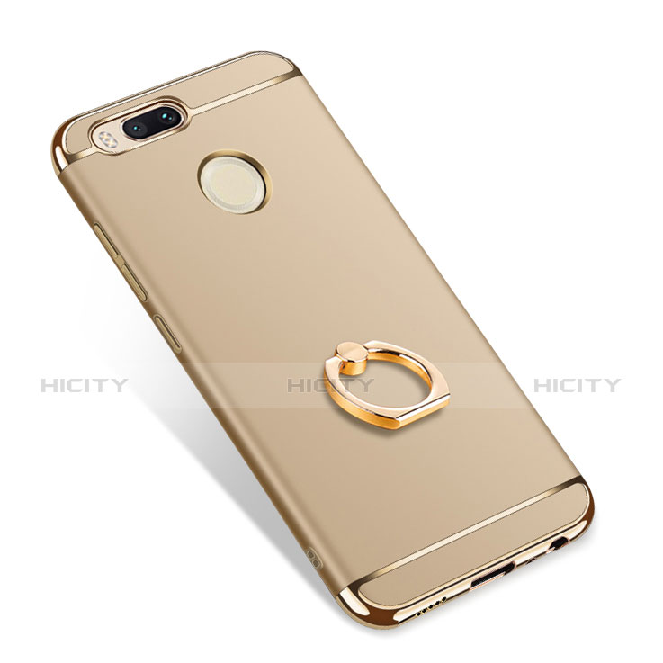 Coque Bumper Luxe Metal et Plastique Etui Housse avec Support Bague Anneau A01 pour Xiaomi Mi 5X Plus