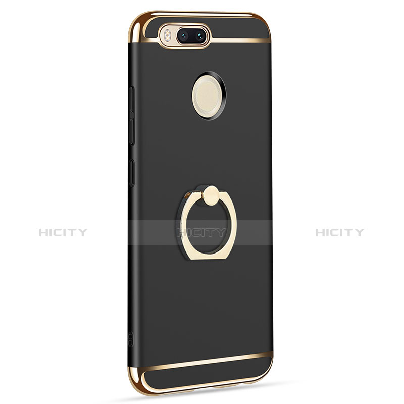 Coque Bumper Luxe Metal et Plastique Etui Housse avec Support Bague Anneau A01 pour Xiaomi Mi A1 Plus