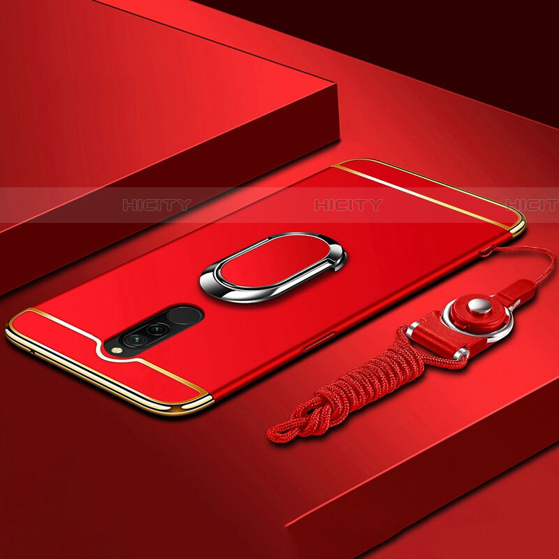 Coque Bumper Luxe Metal et Plastique Etui Housse avec Support Bague Anneau A01 pour Xiaomi Redmi 8 Plus